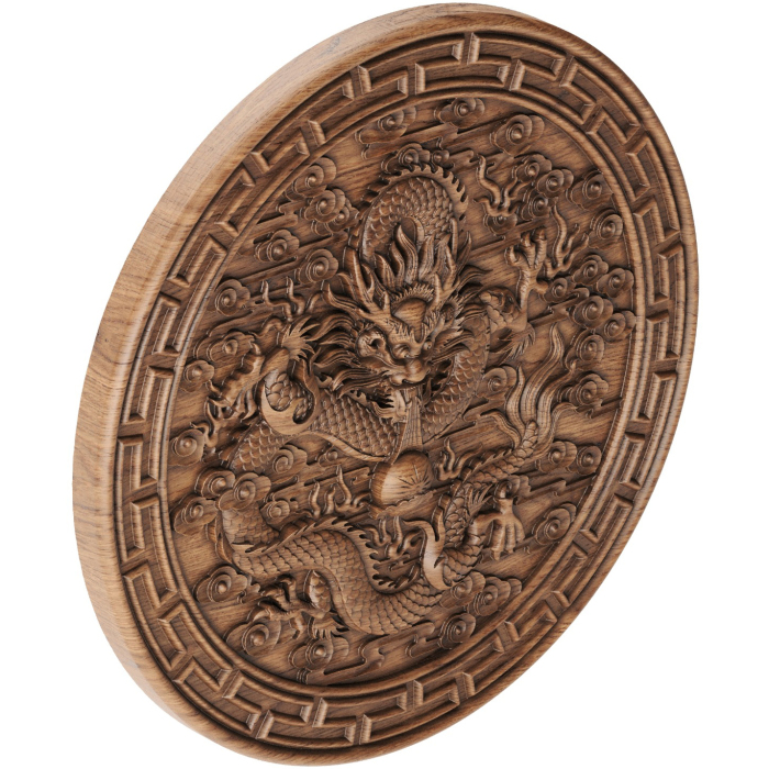 Panels of beech "Dragon"